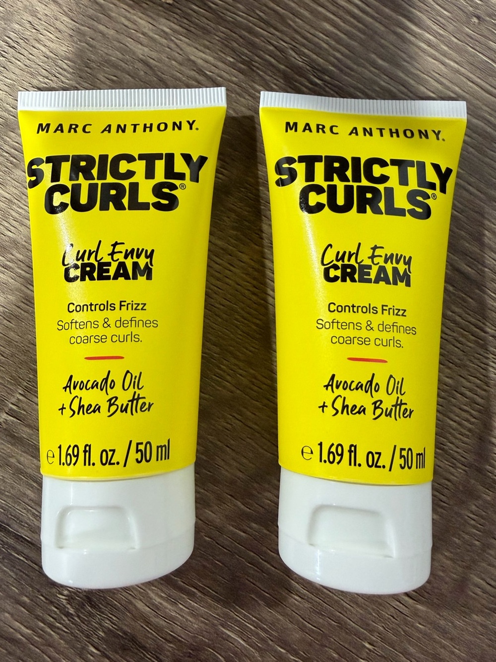 2 x MARC ANTHONY Strictly Curls® Curl Envy Frizz Curl Cream 1.69 oz 50 ml NEW